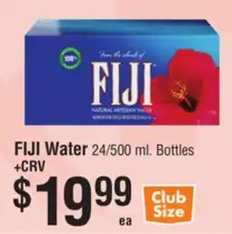 Smart & Final FIJI Water offer