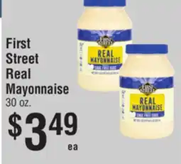Smart & Final First Street Real Mayonnaise offer