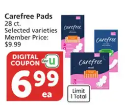 Vons Carefree Pads offer