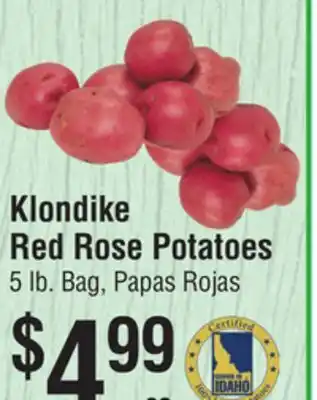 Smart & Final Klondike Red Rose Potatoes offer