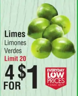 Smart & Final Limes offer