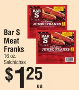 Smart & Final Bar S Meat Franks offer