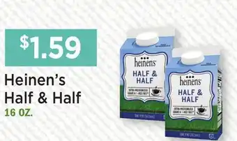 Heinen's Heinen's Half & Half offer