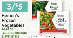 Heinen's Heinen's Frozen Vegetables offer