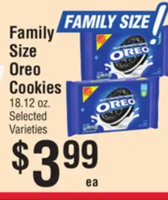 Smart & Final Family Size Oreo Cookies offer