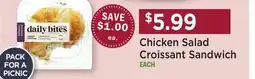 Heinen's Chicken Salad Croissant Sandwich offer