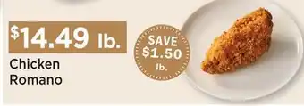 Heinen's Chicken Romano offer