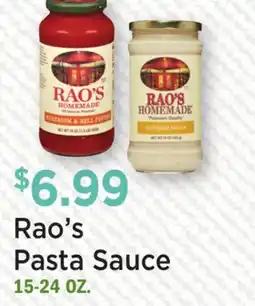 Heinen's Rao's Pasta Sauce offer