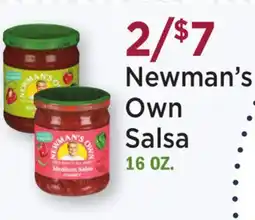 Heinen's Newman's Own Salsa offer