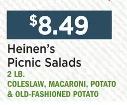 Heinen's Heinen's Picnic Salads offer