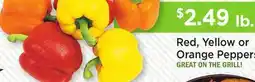 Heinen's Red, Yellow or Orange Peppers offer