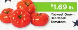 Heinen's Midwest Grown Beefsteak Tomatoes offer