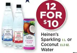 Heinen's Heinen's Sparkling 1 L. or Coconut 11.2 OZ. Water offer