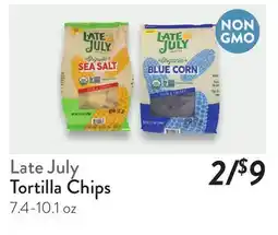 Fresh Thyme Late July Tortilla Chips offer