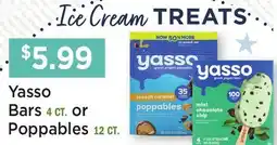 Heinen's Yasso Bars 4 CT. or Poppables 12 CT offer