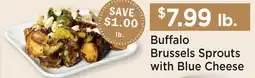 Heinen's Buffalo Brussels Sprouts with Blue Cheese offer