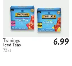 Fresh Thyme Twinings Iced Teas offer