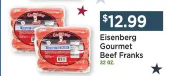 Heinen's Eisenberg Gourmet Beef Franks offer