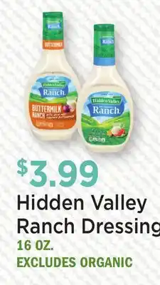 Heinen's Hidden Valley Ranch Dressing offer