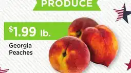 Heinen's Georgia Peaches offer