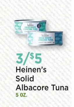 Heinen's Heinen's Solid Albacore Tuna offer