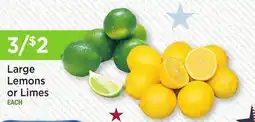 Heinen's Large Lemons or Limes offer