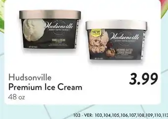 Fresh Thyme Hudsonville Premium Ice Cream offer