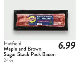 Fresh Thyme Hatfield Maple and Brown Sugar Stack Pack Bacon offer