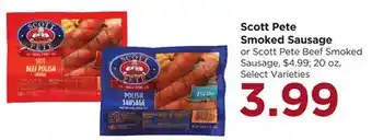 Food 4 Less Scott Pete Smoked Sausage offer
