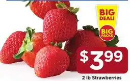 Food 4 Less 2 lb Strawberries offer