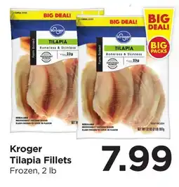 Food 4 Less Kroger Tilapia Fillets offer