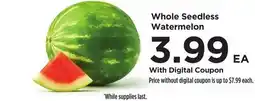 Food 4 Less Whole Seedless Watermelon offer