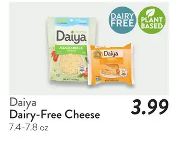 Fresh Thyme Daiya Dairy-Free Cheese offer