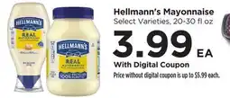 Food 4 Less Hellmann's Mayonnaise offer