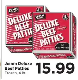 Food 4 Less Jemm Deluxe Beef Patties offer