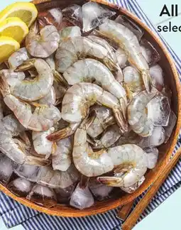 Fresh Thyme Jumbo 16/20 ct Raw EZ Peel Shrimp offer