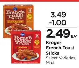 Food 4 Less Kroger French Toast Sticks offer