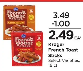 Food 4 Less Kroger French Toast Sticks offer