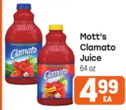 Tony’s Fresh Market Mott's Clamato Juice offer