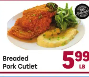 Tony’s Fresh Market Breaded Pork Cutlet offer
