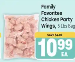 Tony’s Fresh Market Family Favorites Chicken Party Wings offer