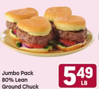 Tony’s Fresh Market Jumbo Pack 80% Lean Ground Chuck offer