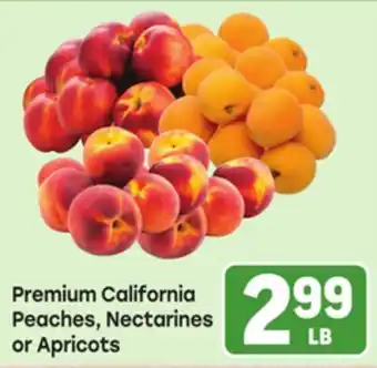Tony’s Fresh Market Premium California Peaches, Nectarines or Apricots offer