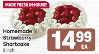 Tony’s Fresh Market Homemade Strawberry Shortcake offer