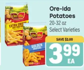 Tony’s Fresh Market Ore-Ida Potatoes offer