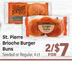 Tony’s Fresh Market St. Pierre Brioche Burger offer