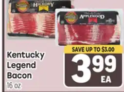 Tony’s Fresh Market Kentucky Legend Bacon offer