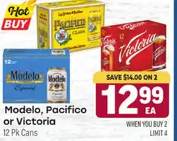 Tony’s Fresh Market Modelo, Pacifico or Victoria offer
