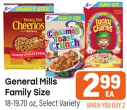 Tony’s Fresh Market General Mills Family Size offer