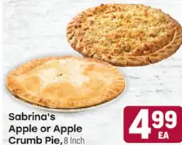 Tony’s Fresh Market Sabrina's Apple or Apple Crumb Pie offer